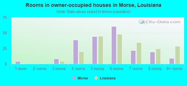 Rooms in owner-occupied houses in Morse, Louisiana