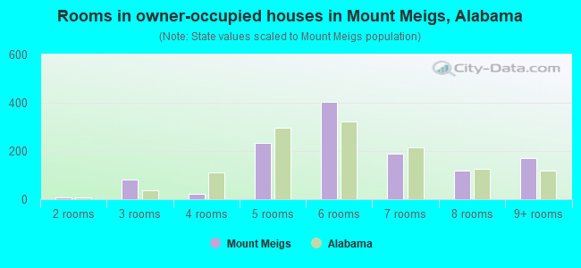 Rooms in owner-occupied houses in Mount Meigs, Alabama