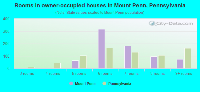 Rooms in owner-occupied houses in Mount Penn, Pennsylvania