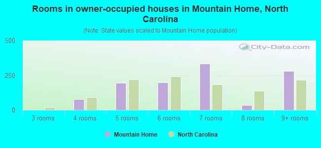 Rooms in owner-occupied houses in Mountain Home, North Carolina