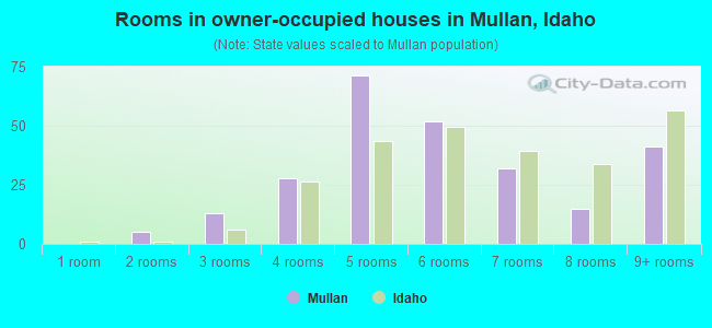 Rooms in owner-occupied houses in Mullan, Idaho