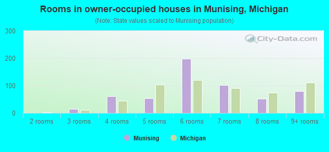 Rooms in owner-occupied houses in Munising, Michigan
