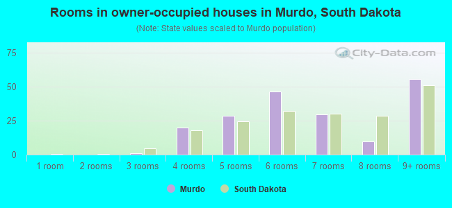 Rooms in owner-occupied houses in Murdo, South Dakota