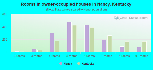 Rooms in owner-occupied houses in Nancy, Kentucky