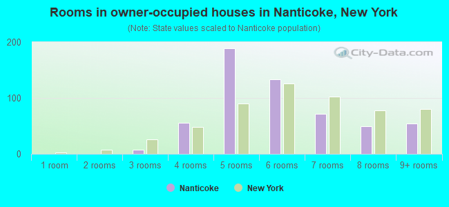 Rooms in owner-occupied houses in Nanticoke, New York