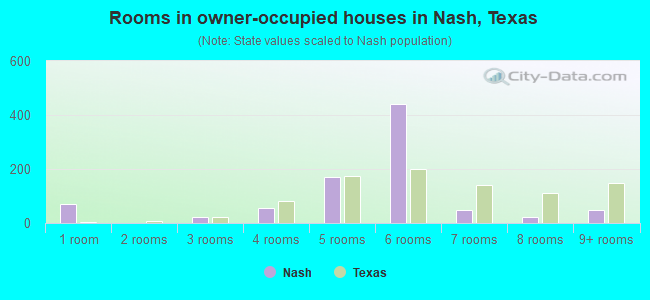 Rooms in owner-occupied houses in Nash, Texas