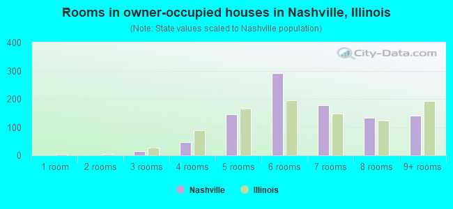 Rooms in owner-occupied houses in Nashville, Illinois