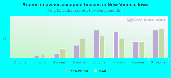 Rooms in owner-occupied houses in New Vienna, Iowa