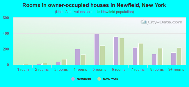 Rooms in owner-occupied houses in Newfield, New York
