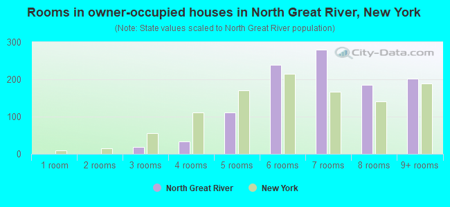 Rooms in owner-occupied houses in North Great River, New York
