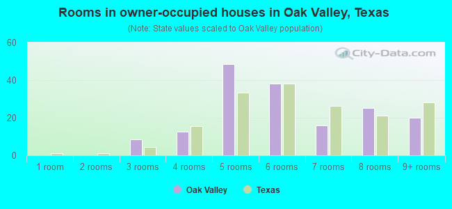 Rooms in owner-occupied houses in Oak Valley, Texas