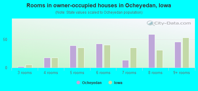 Rooms in owner-occupied houses in Ocheyedan, Iowa