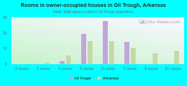 Rooms in owner-occupied houses in Oil Trough, Arkansas