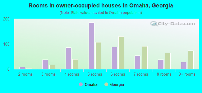 Rooms in owner-occupied houses in Omaha, Georgia