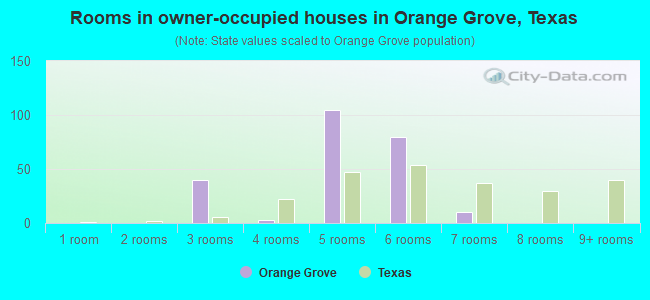 Rooms in owner-occupied houses in Orange Grove, Texas