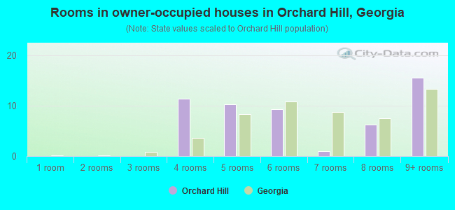 Rooms in owner-occupied houses in Orchard Hill, Georgia