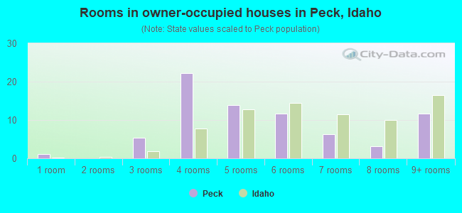 Rooms in owner-occupied houses in Peck, Idaho