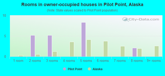 Rooms in owner-occupied houses in Pilot Point, Alaska