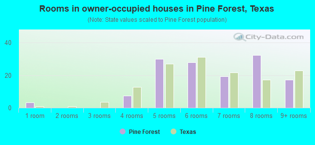 Rooms in owner-occupied houses in Pine Forest, Texas