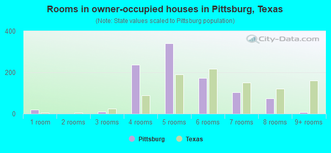 Rooms in owner-occupied houses in Pittsburg, Texas