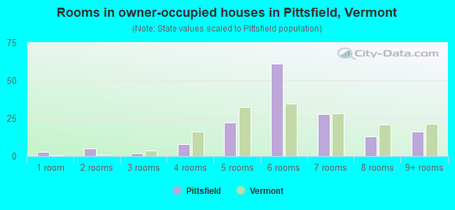 Rooms in owner-occupied houses in Pittsfield, Vermont