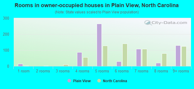 Rooms in owner-occupied houses in Plain View, North Carolina