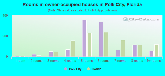 Rooms in owner-occupied houses in Polk City, Florida