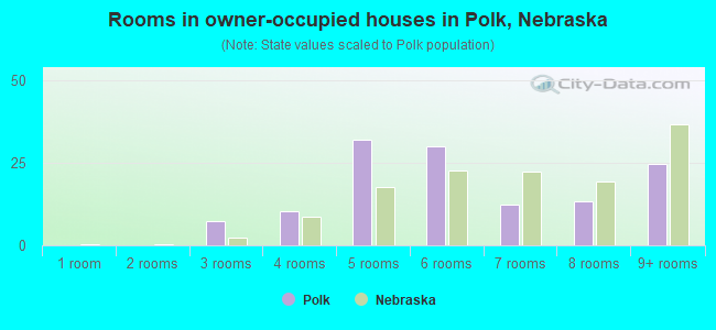 Rooms in owner-occupied houses in Polk, Nebraska