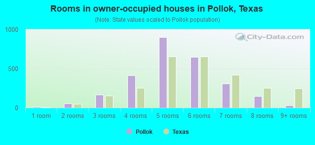 Rooms in owner-occupied houses in Pollok, Texas