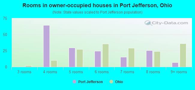 Rooms in owner-occupied houses in Port Jefferson, Ohio