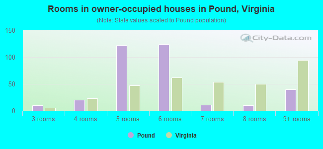 Rooms in owner-occupied houses in Pound, Virginia