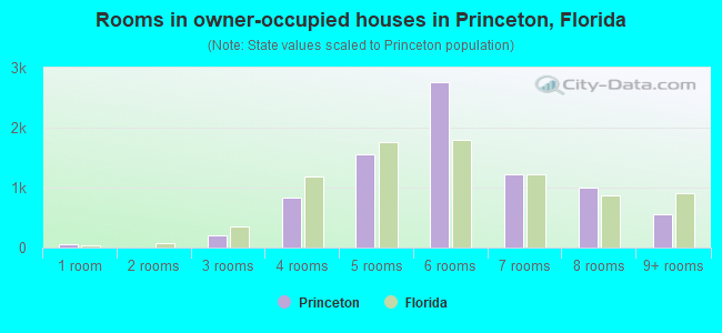Rooms in owner-occupied houses in Princeton, Florida