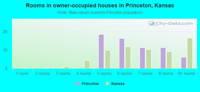 Rooms in owner-occupied houses in Princeton, Kansas