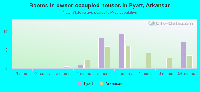 Rooms in owner-occupied houses in Pyatt, Arkansas