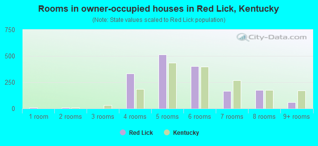 Rooms in owner-occupied houses in Red Lick, Kentucky