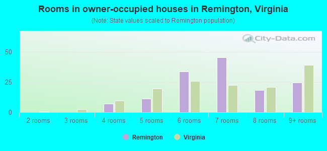Rooms in owner-occupied houses in Remington, Virginia