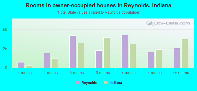 Rooms in owner-occupied houses in Reynolds, Indiana