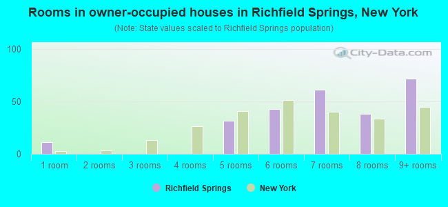 Rooms in owner-occupied houses in Richfield Springs, New York