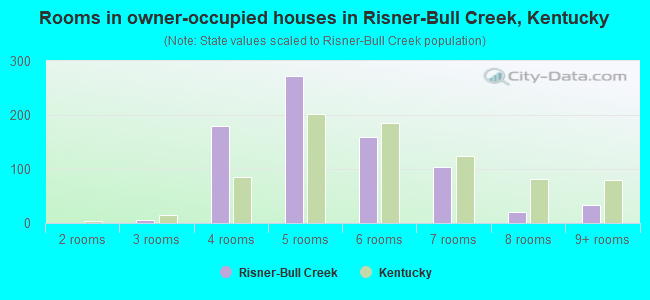 Rooms in owner-occupied houses in Risner-Bull Creek, Kentucky