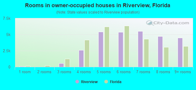 Rooms in owner-occupied houses in Riverview, Florida