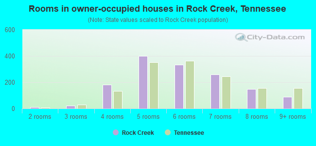 Rooms in owner-occupied houses in Rock Creek, Tennessee