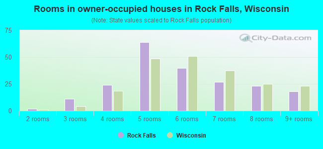 Rooms in owner-occupied houses in Rock Falls, Wisconsin