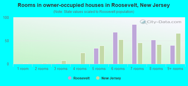 Rooms in owner-occupied houses in Roosevelt, New Jersey