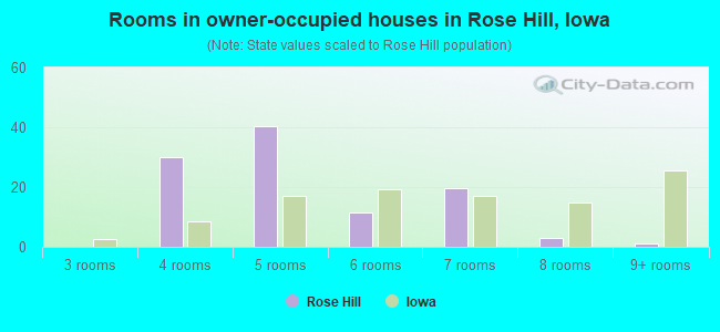 Rooms in owner-occupied houses in Rose Hill, Iowa