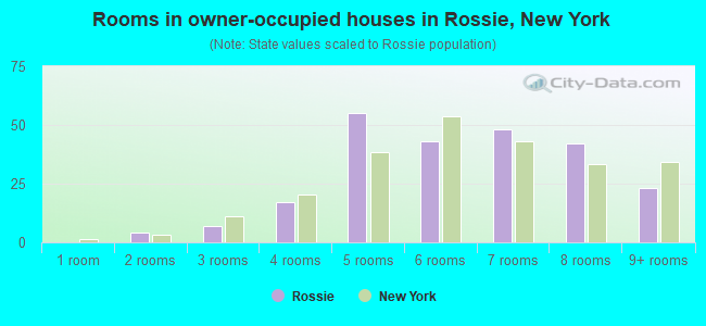 Rooms in owner-occupied houses in Rossie, New York