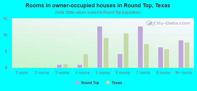 Rooms in owner-occupied houses in Round Top, Texas