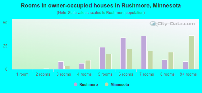 Rooms in owner-occupied houses in Rushmore, Minnesota