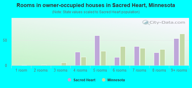 Rooms in owner-occupied houses in Sacred Heart, Minnesota