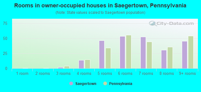 Rooms in owner-occupied houses in Saegertown, Pennsylvania