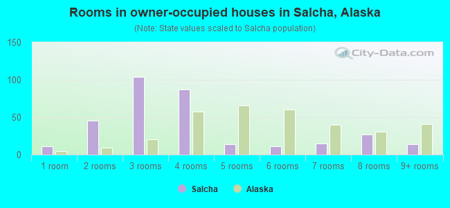 Rooms in owner-occupied houses in Salcha, Alaska